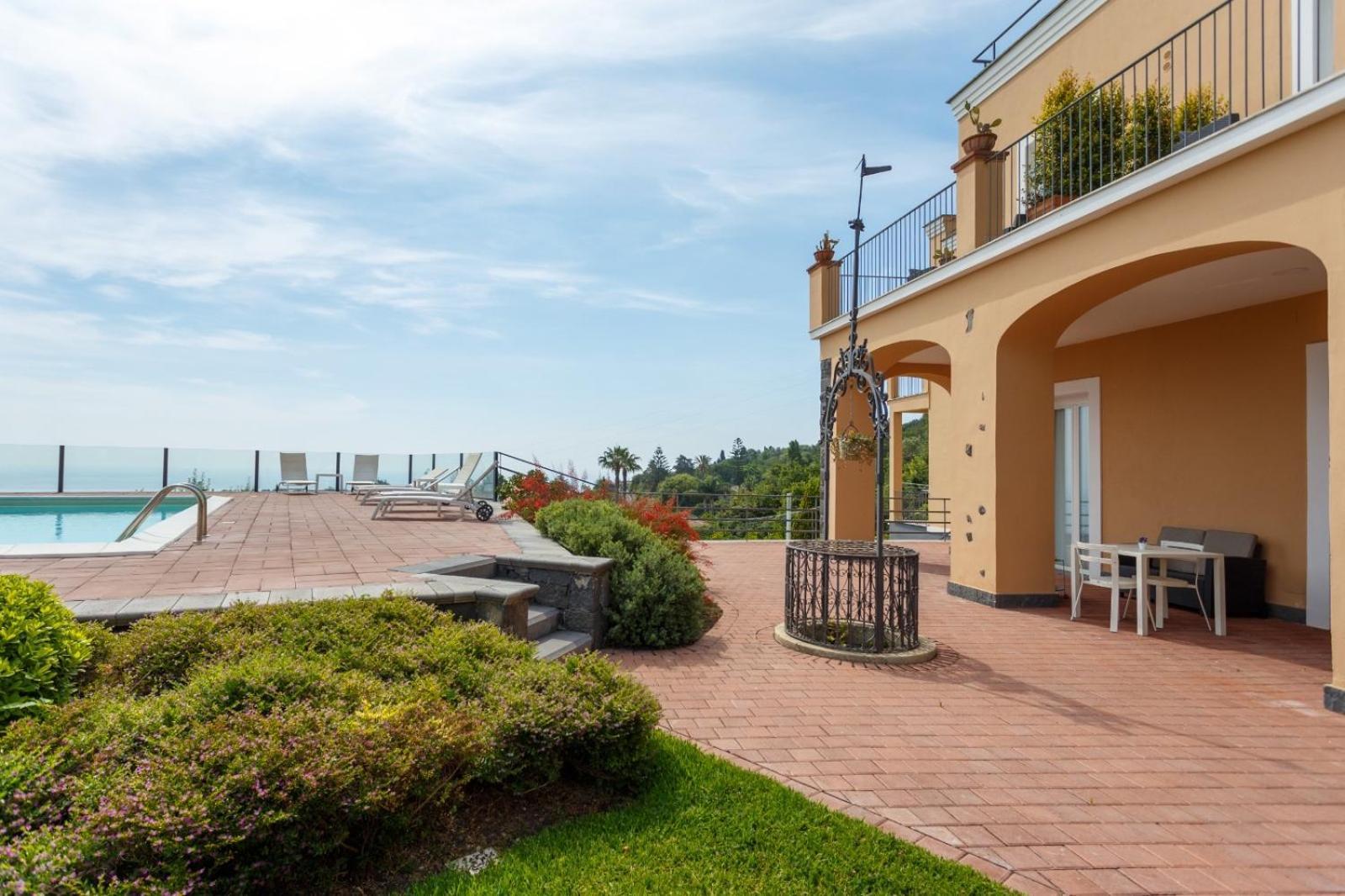 B&B Villa Etelka Ачи Костелло Экстерьер фото